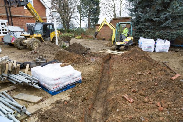 Drainage Ditch Digging in Shelton