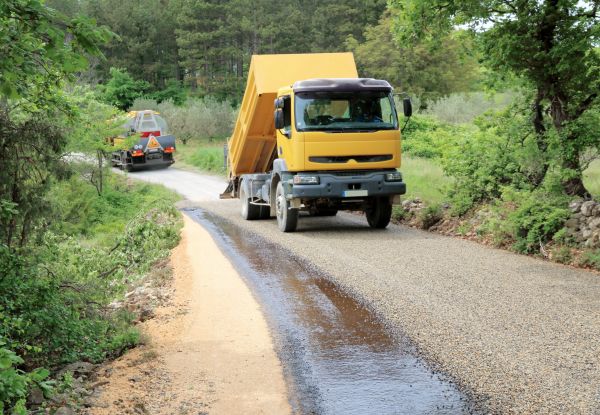 Gravel Road Maintenance in Shelton