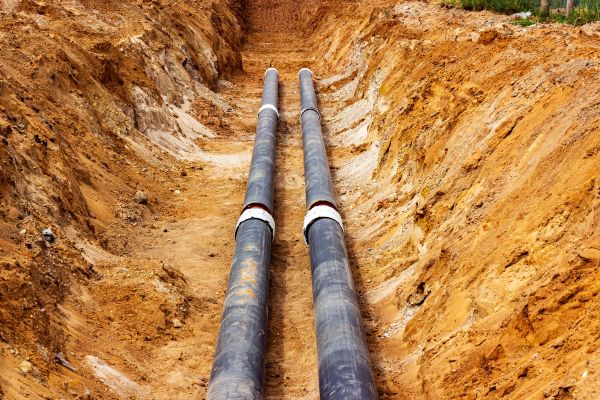 Cost of Water Line Trenching in Shelton