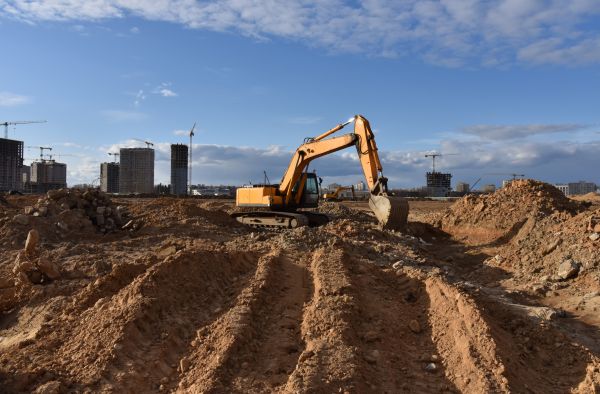 Drainage Trench Excavation in Shelton