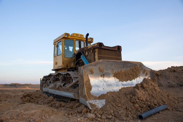 Bulldozer Land Grading in Shelton
