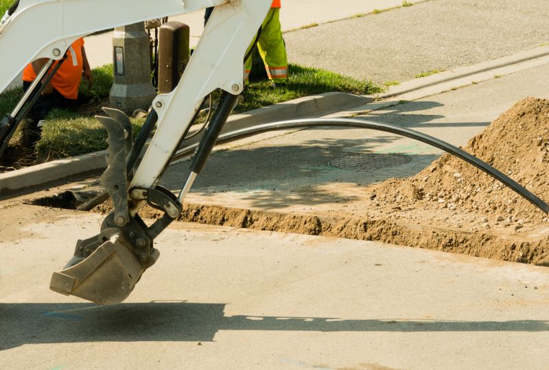 Electrical Line Excavation